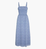 The Analiese Nap Dress - Cornflower Ditsy Thistle