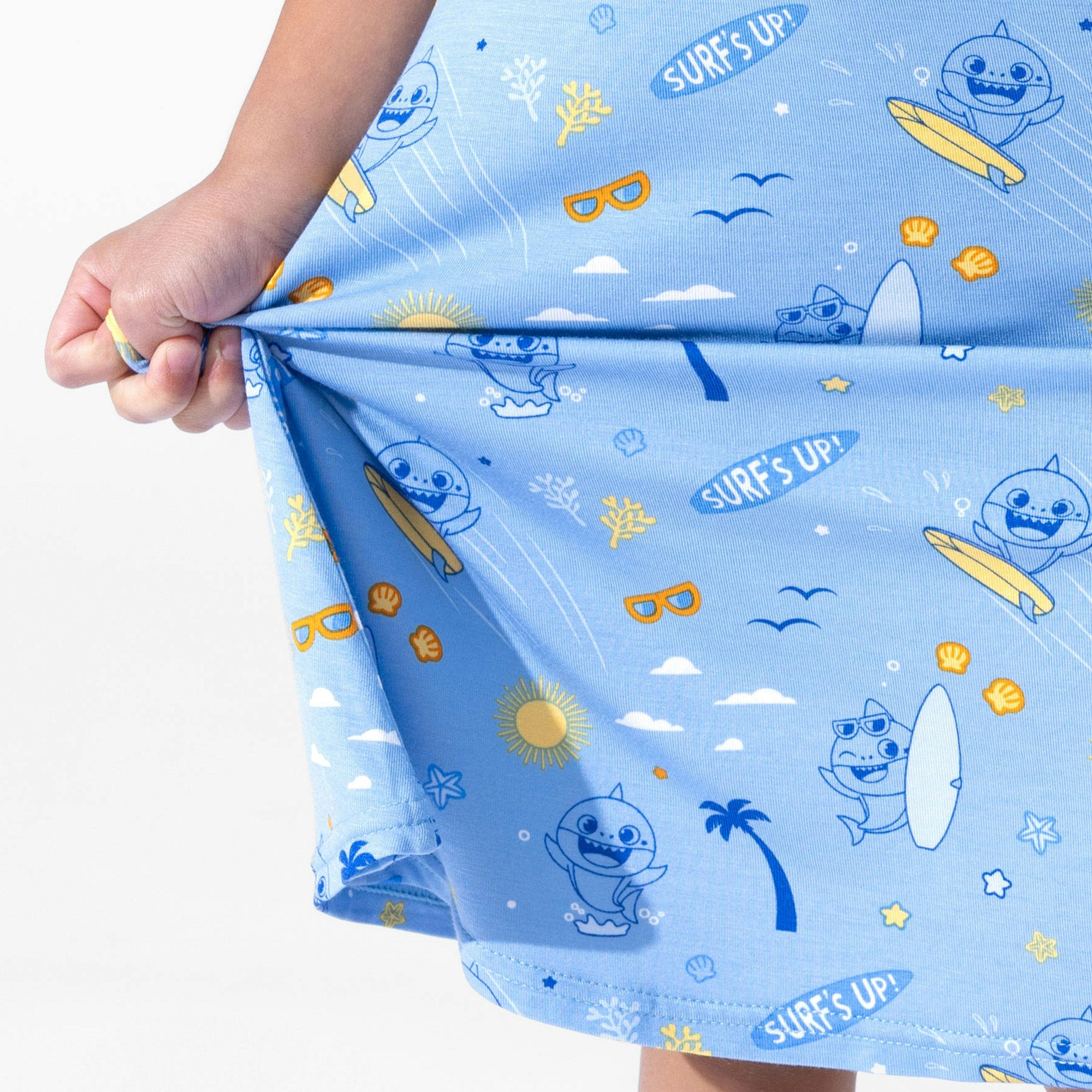 Baby Surf Girls' Short Sleeve Dress