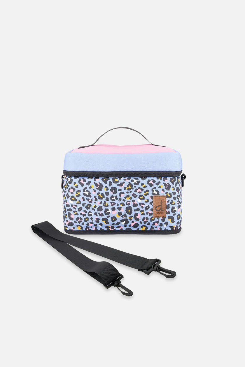 Little Girl Leopard Practical Large Capacity Lunch Box