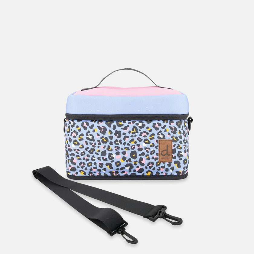 Little Girl Leopard Practical Large Capacity Lunch Box