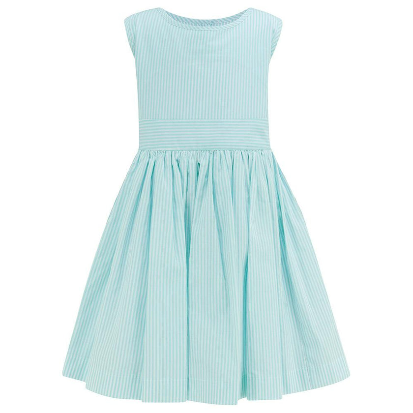 Hampstead Dress - Mint Stripe