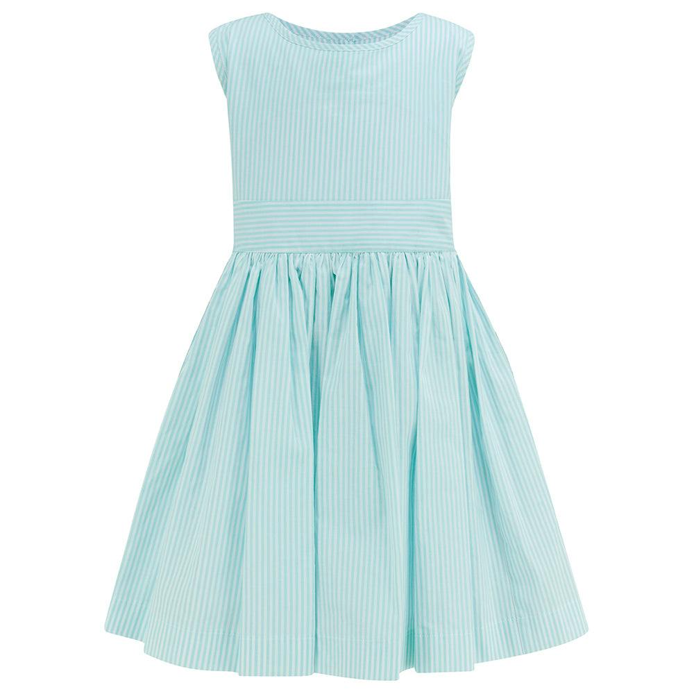 Hampstead Dress - Mint Stripe