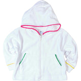 Terry Hoodie With Pom Poms