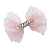 Multicolor Glitter Bow Hair Clip Set