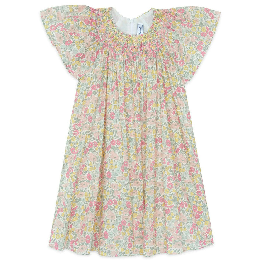 TARTINE ET CHOCOLAT Liberty Flutter Dress - Citrus