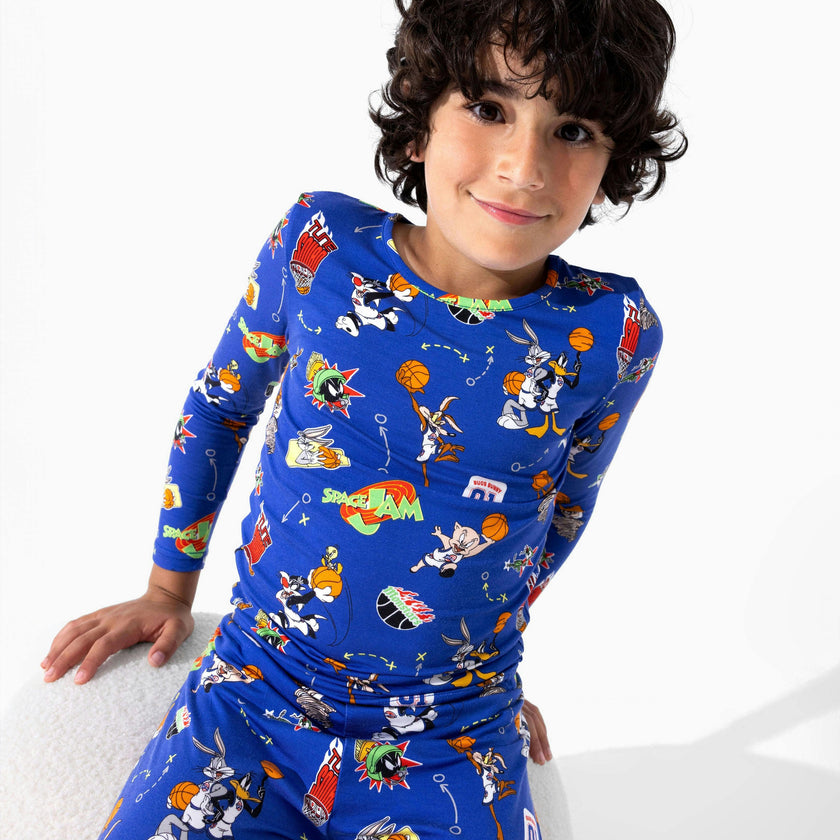 Space Jam Bamboo Kids Pajamas