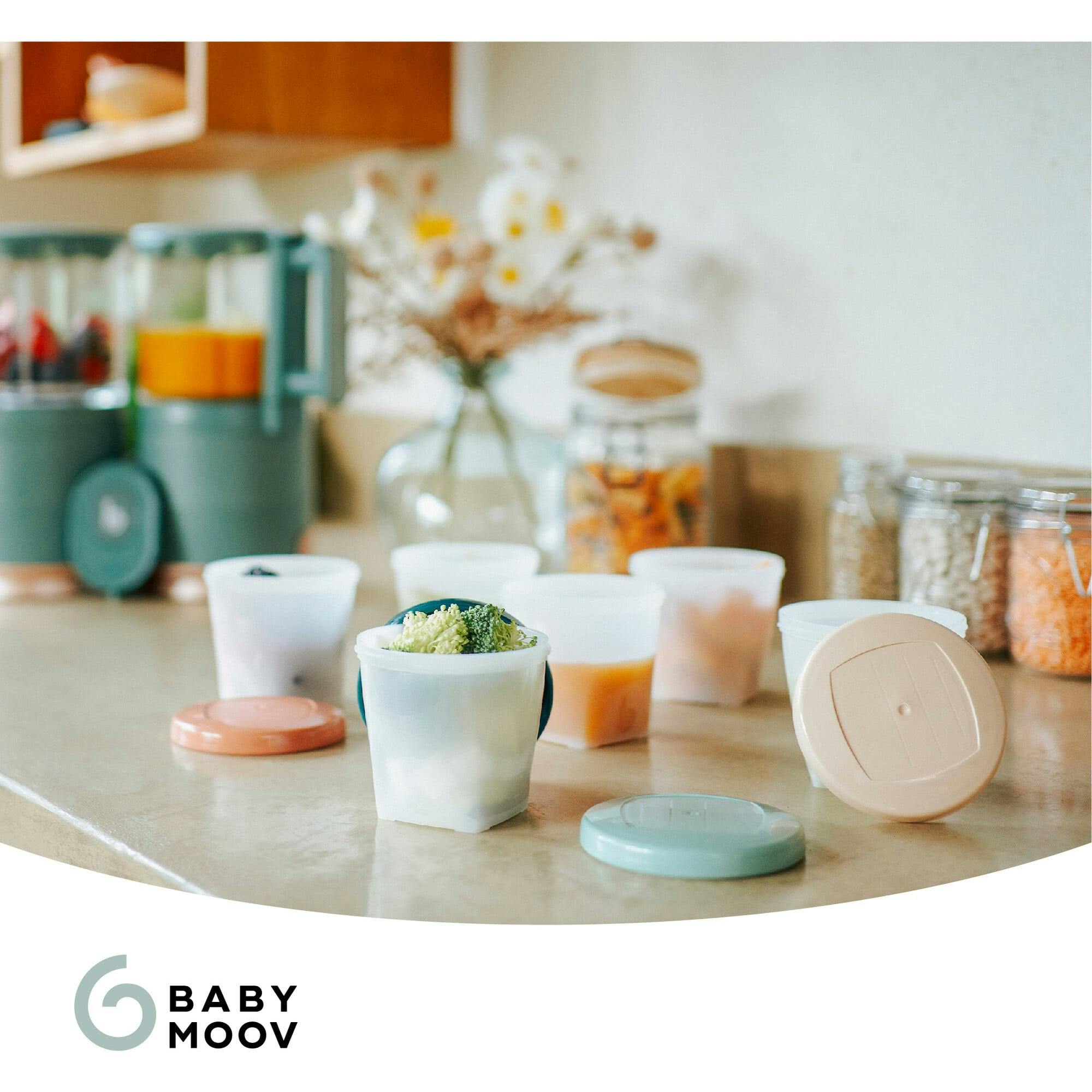 Biosourced Baby Food Storage Jars | Plant-Based, BPA-Free