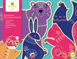 Pockets - Scratch Art Wooden Animals - 5y+