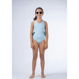 Ruffle Strap Swimsuit, Florals