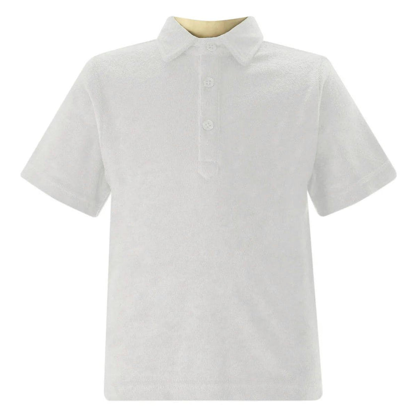 White Terry Polo