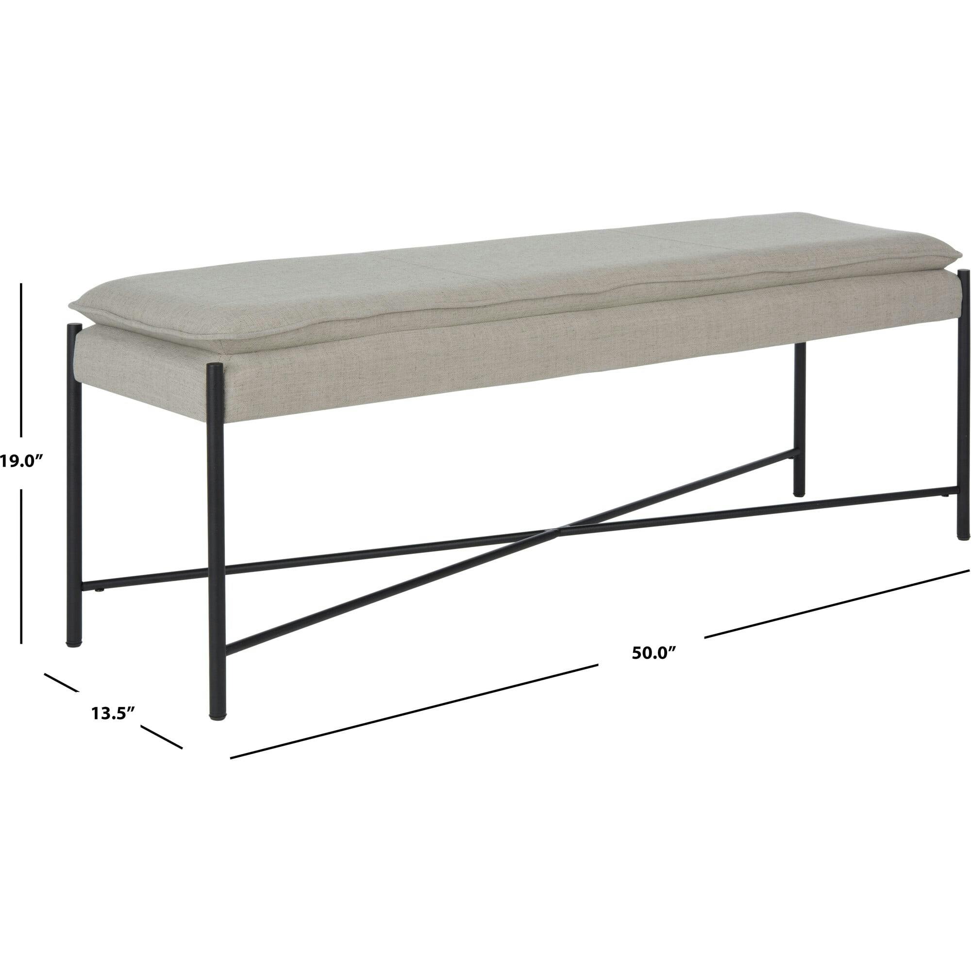 Kara Cushioned X Bench