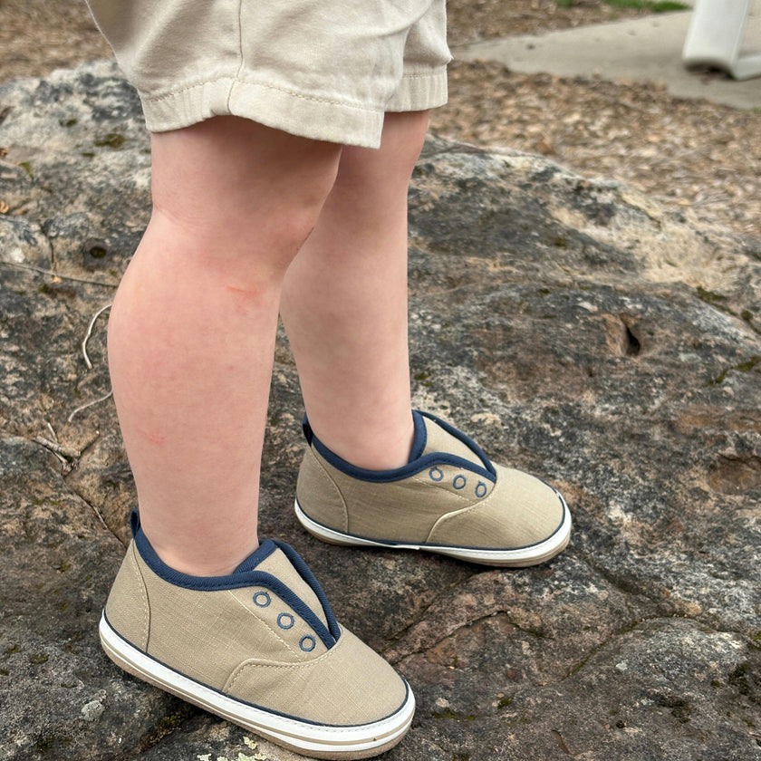 Calder First Kicks in Taupe
