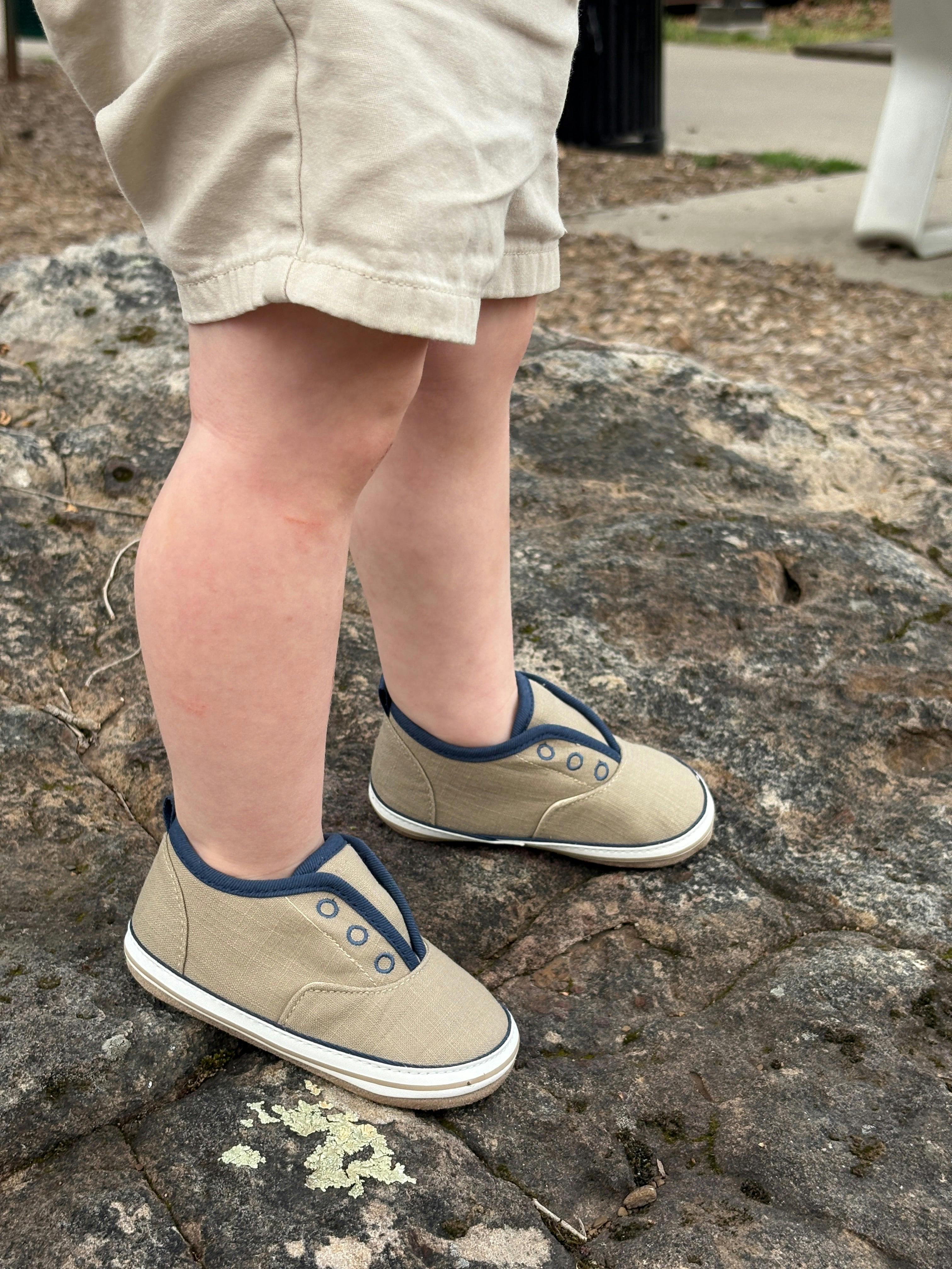Calder First Kicks in Taupe