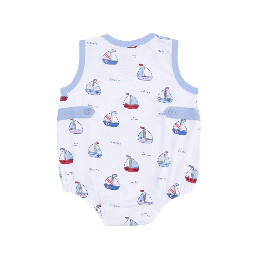 Bubbly Sailboats Blue - Bubble