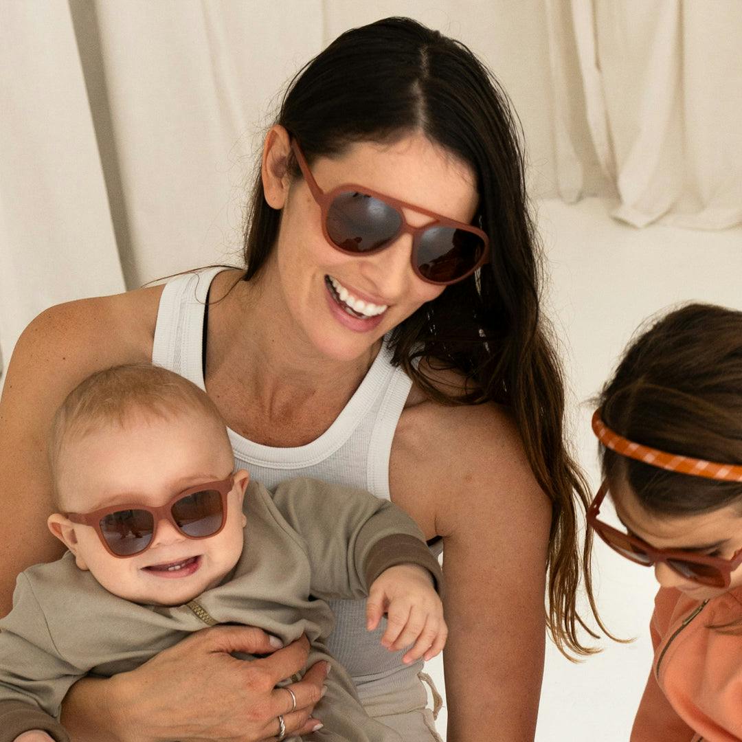Aviator | Polarized Sunglasses | Child | 3-8 Y | Cinnamon