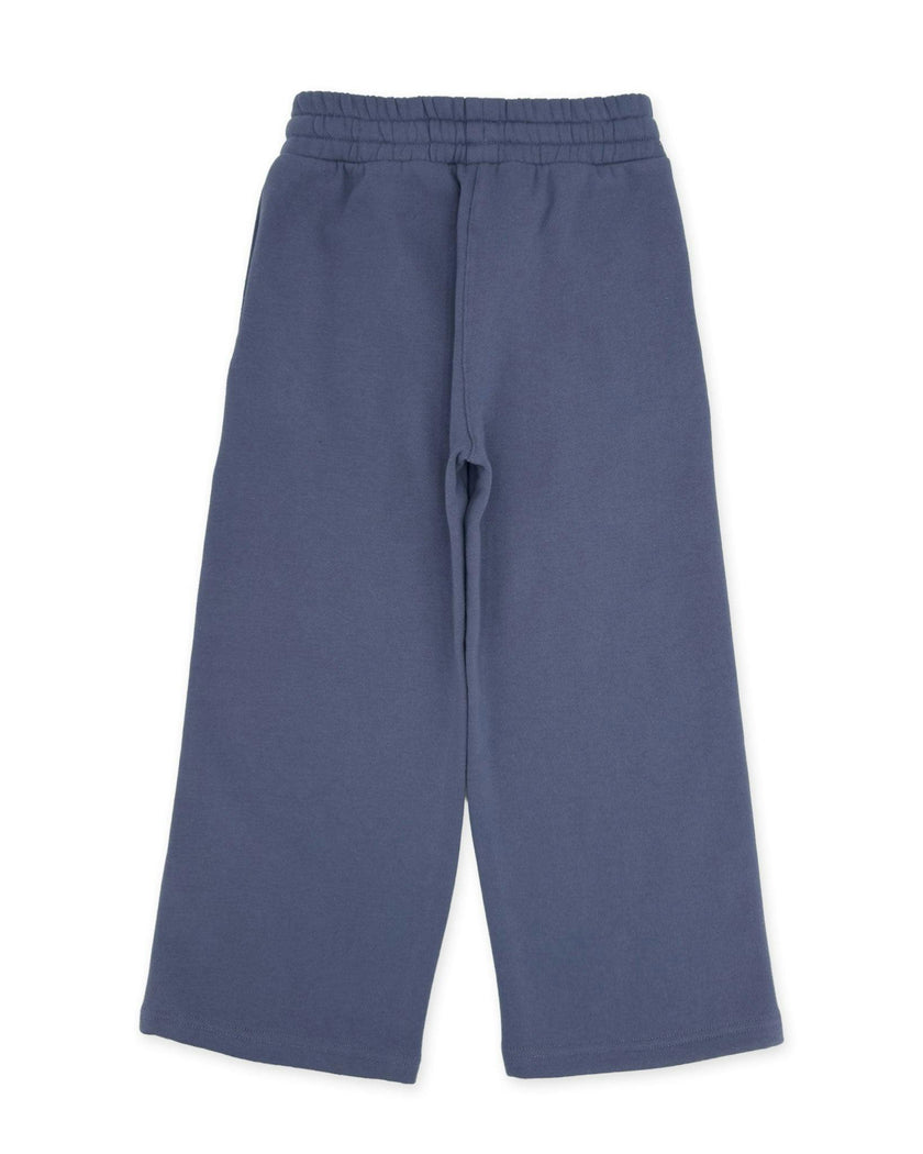 Bow Sweatpant - Crown Blue Fleece