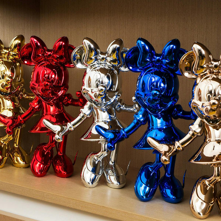 Minnie Mouse WELCOME Silver 12in