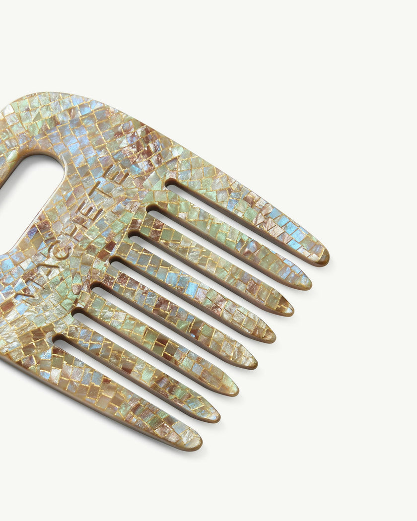 No. 4 Comb in Gem Checker