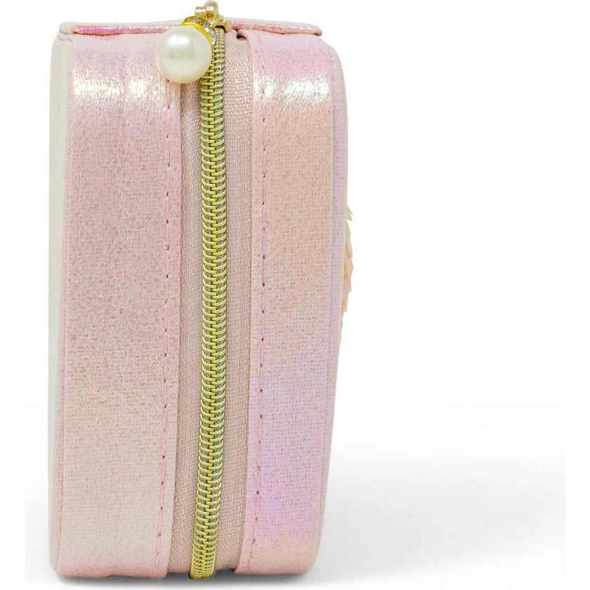 Girl's Sparking Sequin Heart Jewelry Box