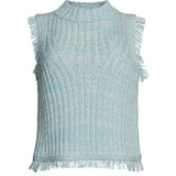 BRIA TANK | IVORY/ROBIN EGG BLUE TWEED