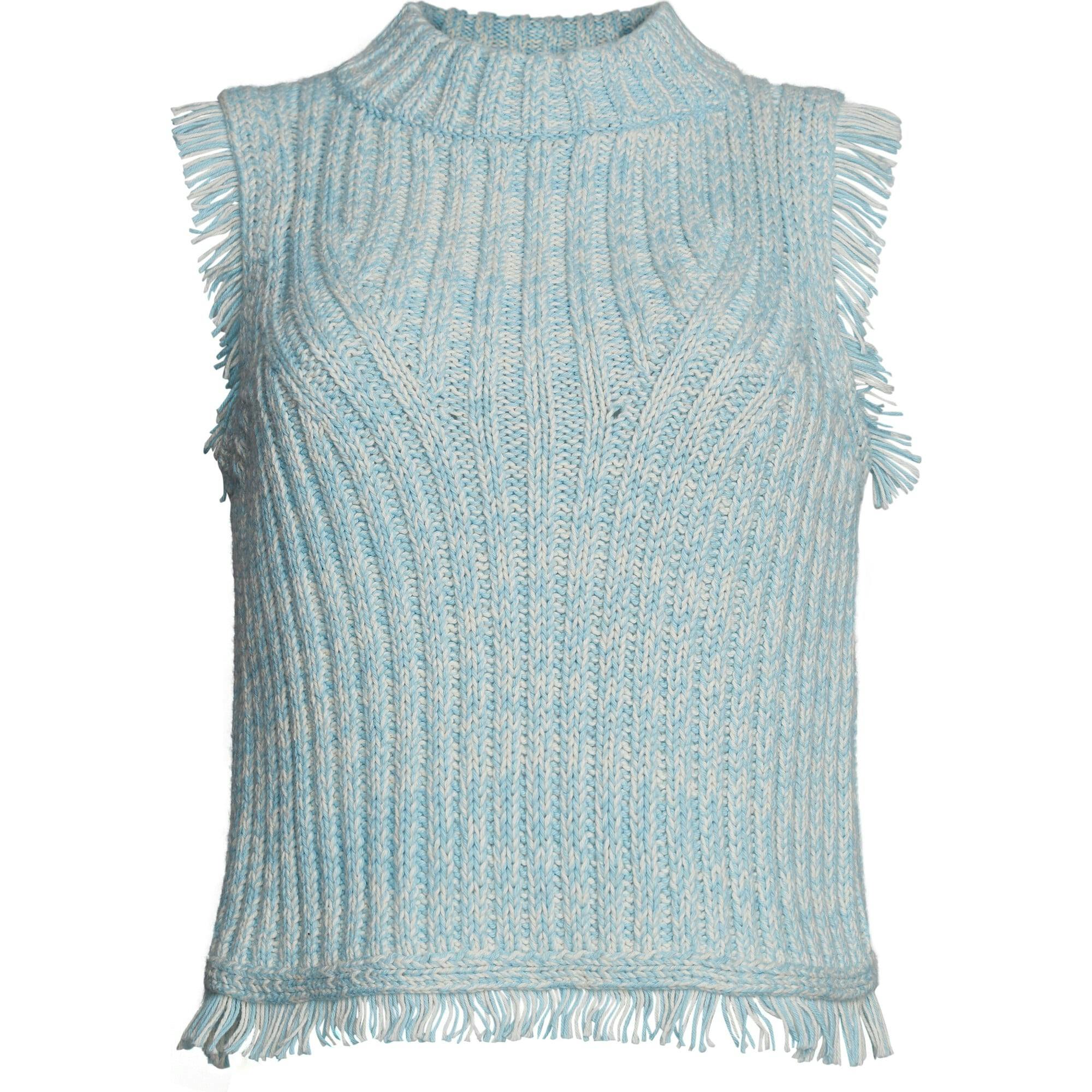 BRIA TANK | IVORY/ROBIN EGG BLUE TWEED