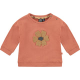 Flower Embroidered Sweatshirt