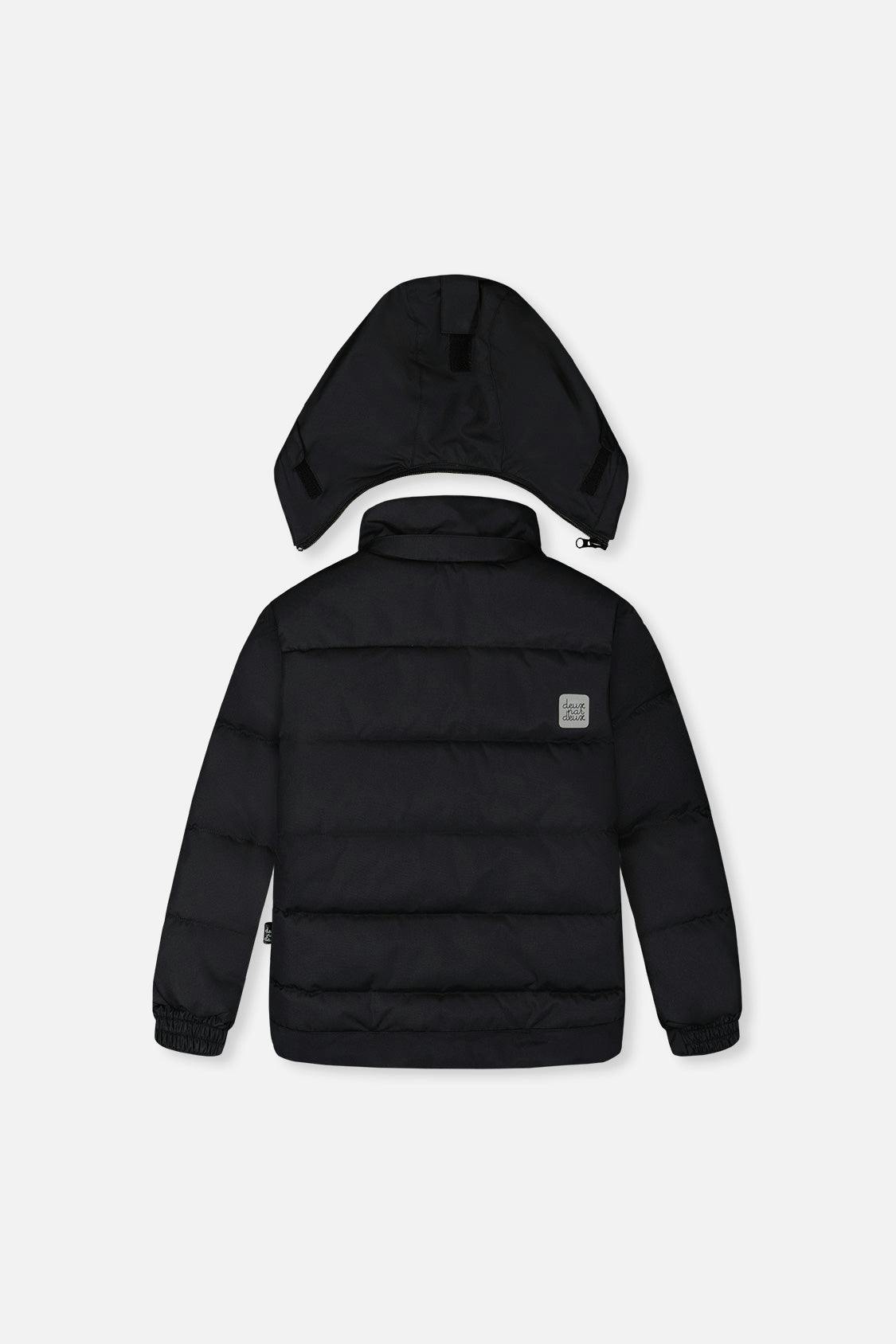 Two Piece Play Snowsuit Black With Black Pants