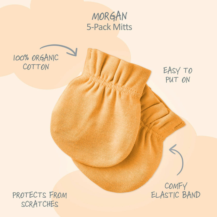 MORGAN 5-Pack Baby Mittens