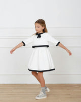 Isobel dress, White
