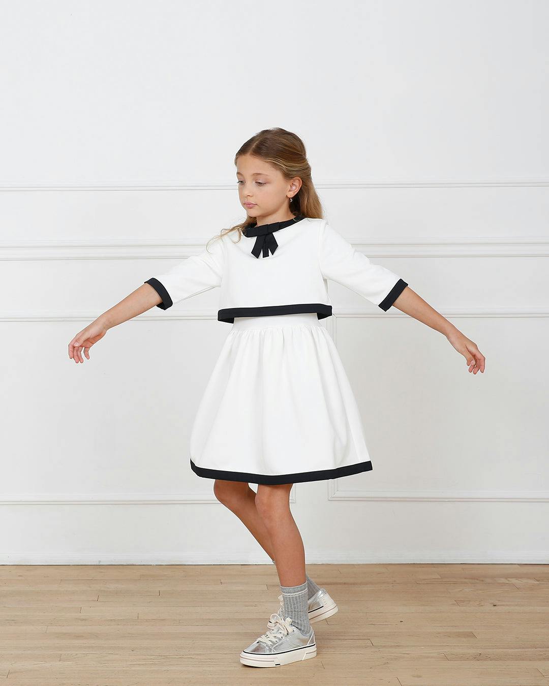 Isobel dress, White