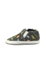 Glowing Dinos Charcoal Soft Sole