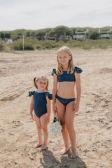 Aurora Surf Suit in Spaceblue & Dustyblue