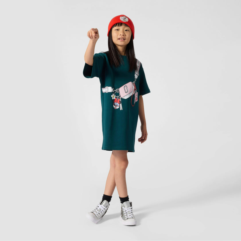 Green Disney Snapshot Dress