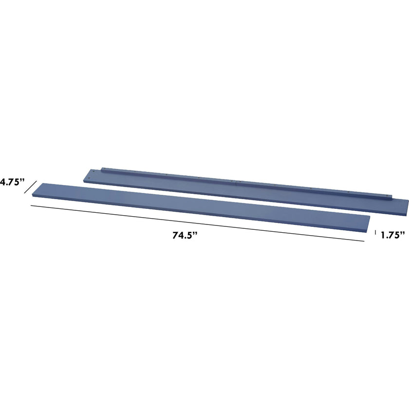 Twin/Full-Size Bed Conversion Kit in Cove Blue