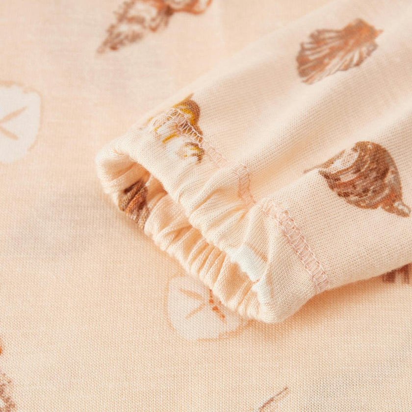 Seashells Bamboo Dress & Legging Set