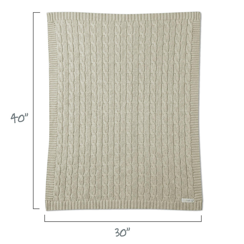 SPARROW Sweater Knit Receiving Blanket