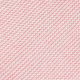 Textured Knit Blanket Pink Melange
