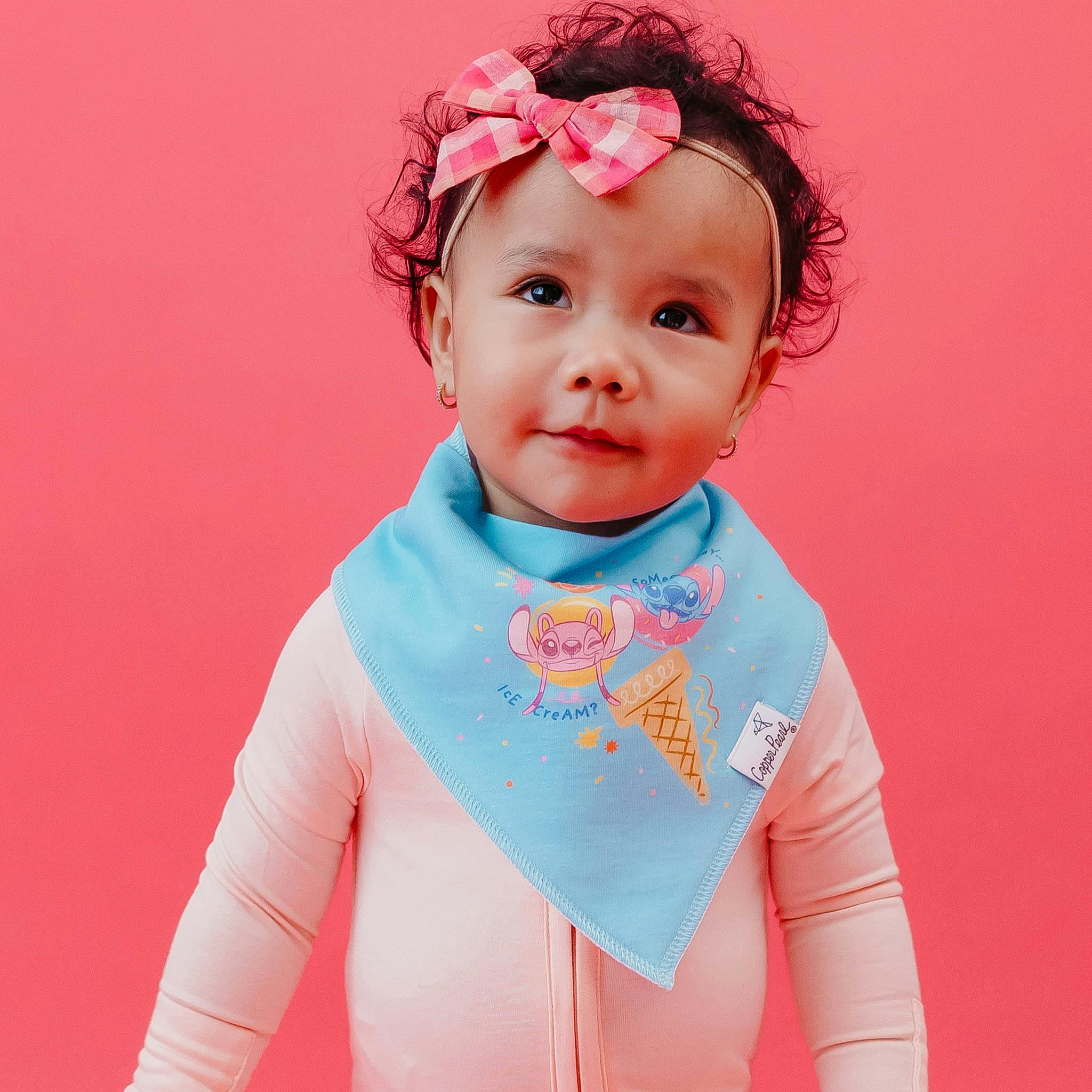 4 Pack Baby Bandana Bibs - Disney Stitch Dreamsicles