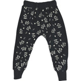 Happy Skate Black Harem Pants - Unisex for Boys and Girls