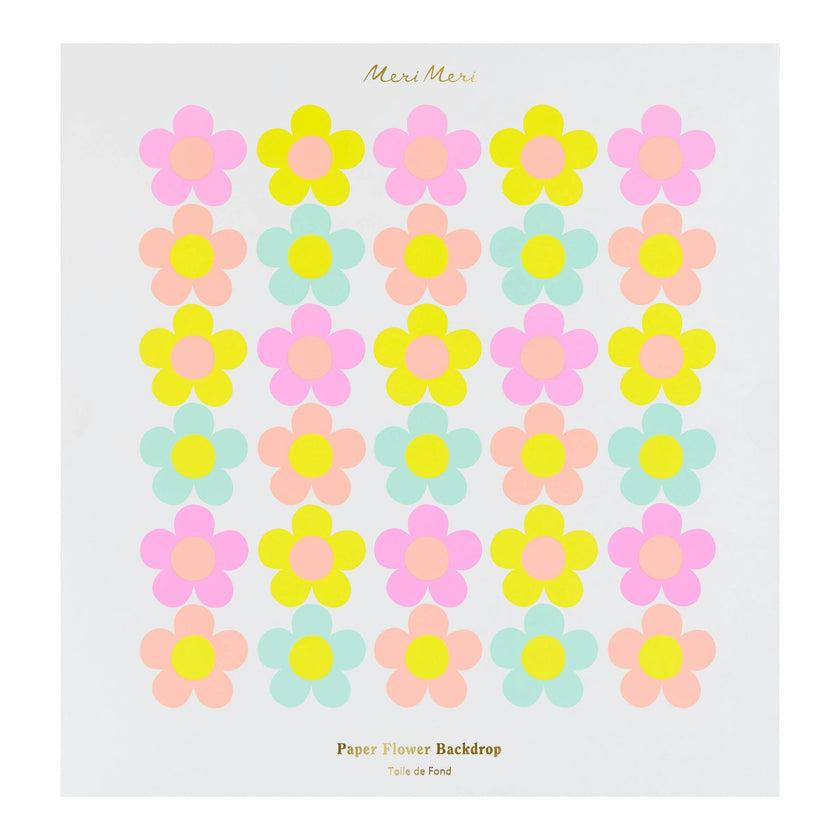 Paper Flower Backdrop