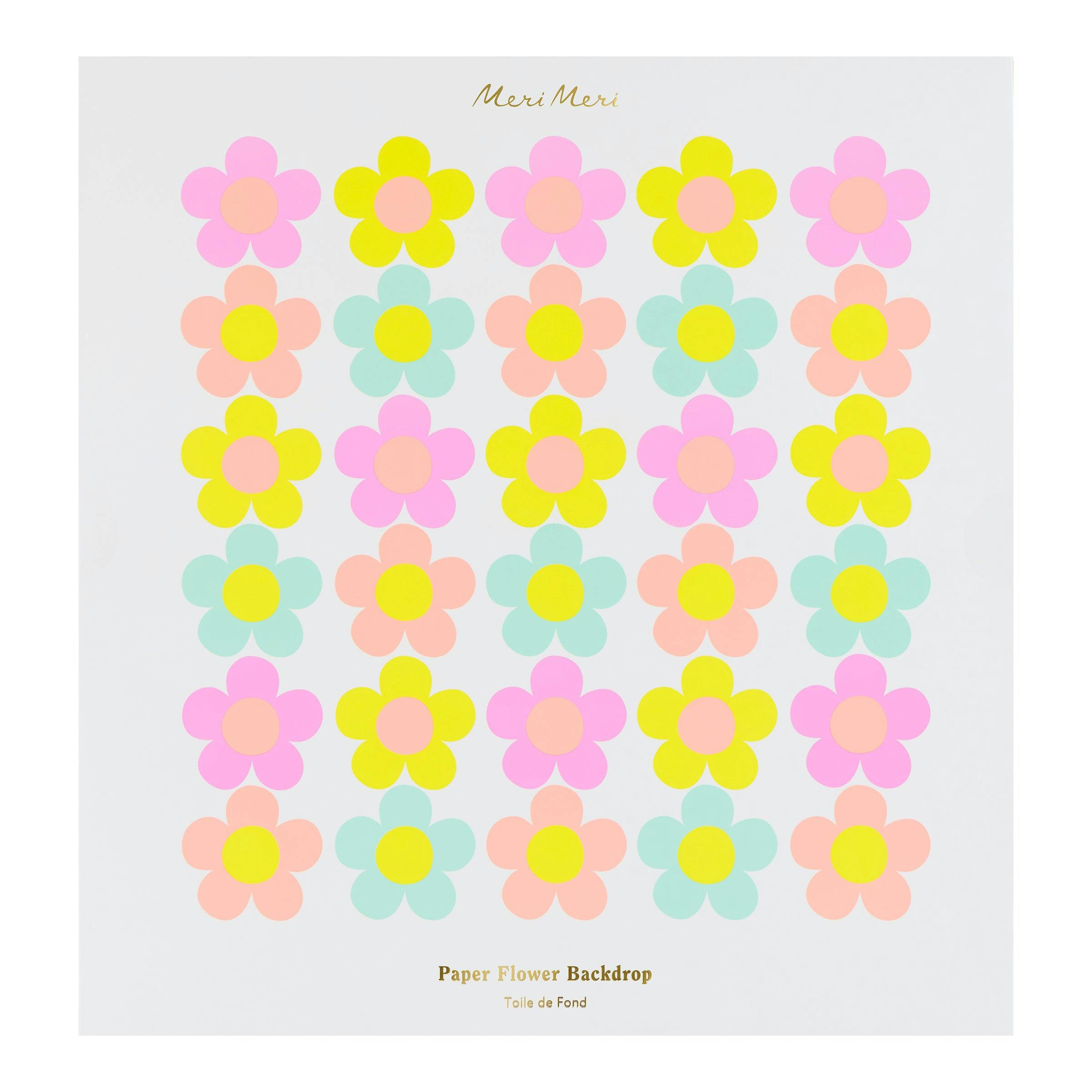 Paper Flower Backdrop
