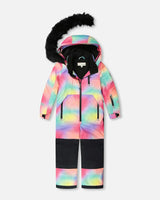 One-Piece Play Snowsuit Multicolor