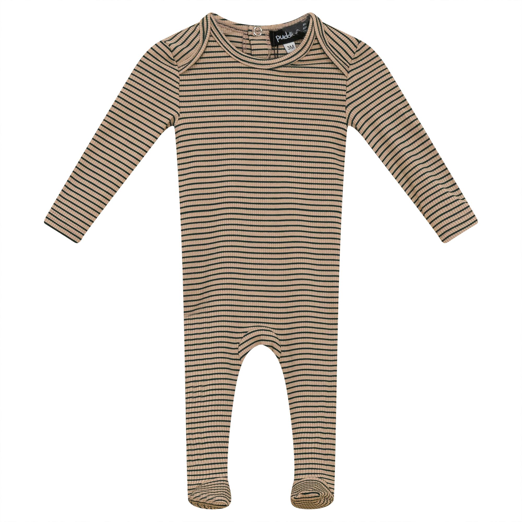 Stripped Rib Onesie