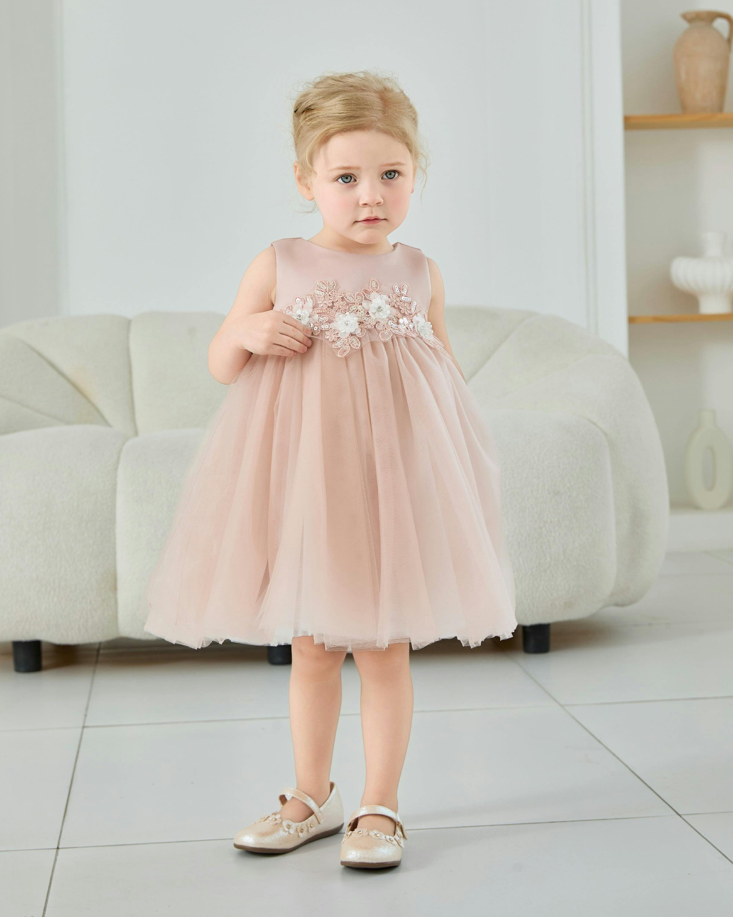 Rose Zinara Ribbon Bloom Gown