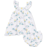 Palm Trees and Rainbows - Sundress and Bloomer
