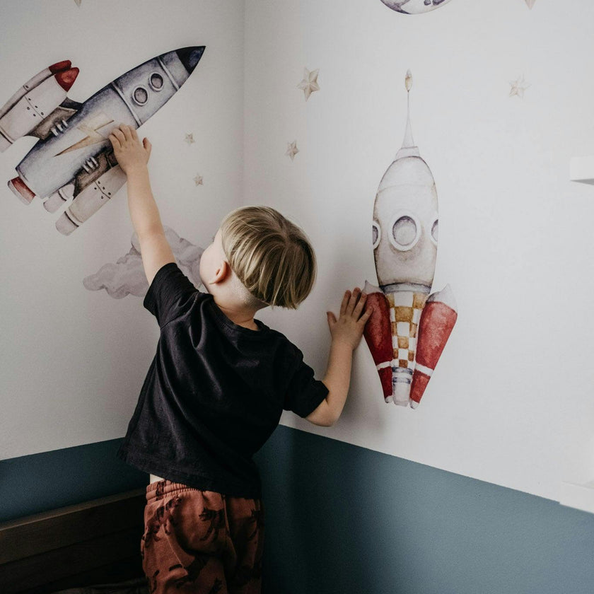Rockets Future Sky Magic Is Everywhere Wall Decal Set