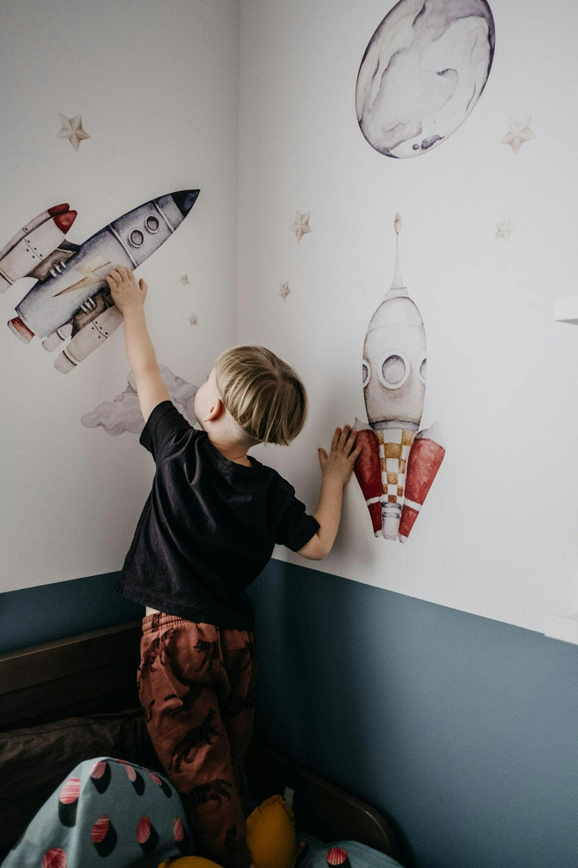 Rockets Future Sky Magic Is Everywhere Wall Decal Set
