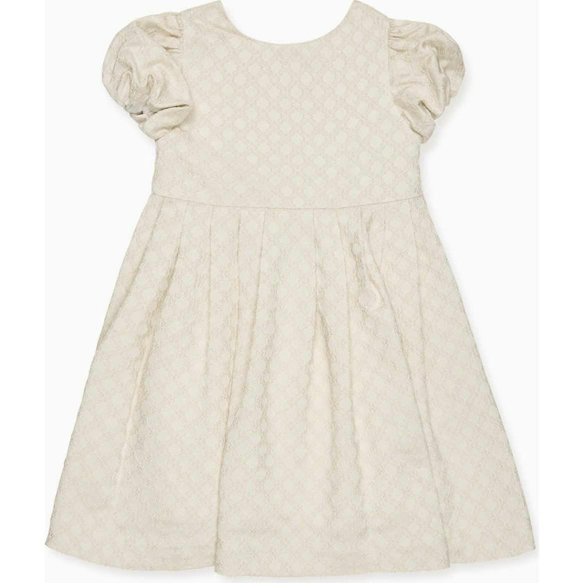 Ivory Edith Jacquard Ceremony Girl Dress