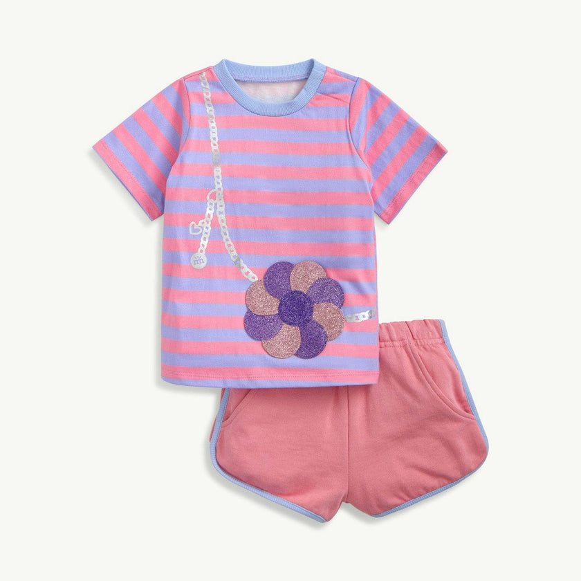 Magnetic Peek-A-Pocket T-Shirt & Shorts Set