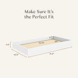 The MDB Family Twin Storage Trundle Bed